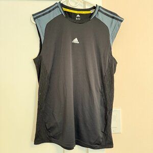 Adidas Tank Top Climacool Black Gray Size M